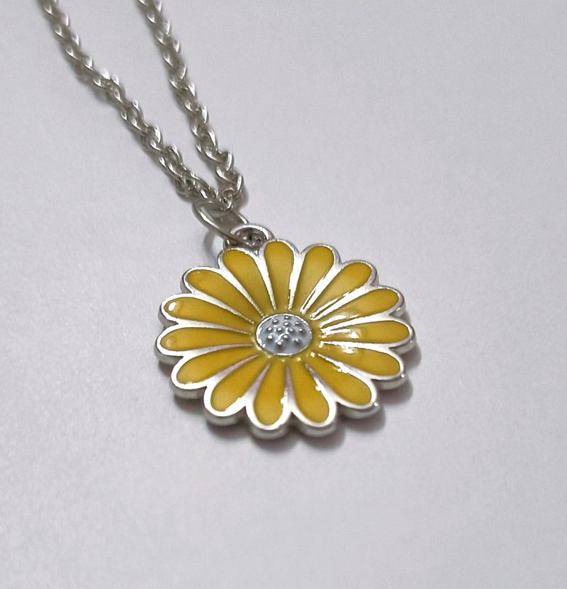 Yellow Flower Pendent