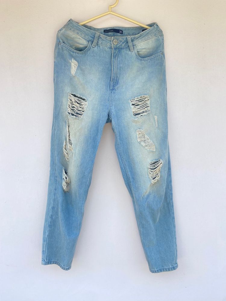 High Rise Mom Jeans for Women