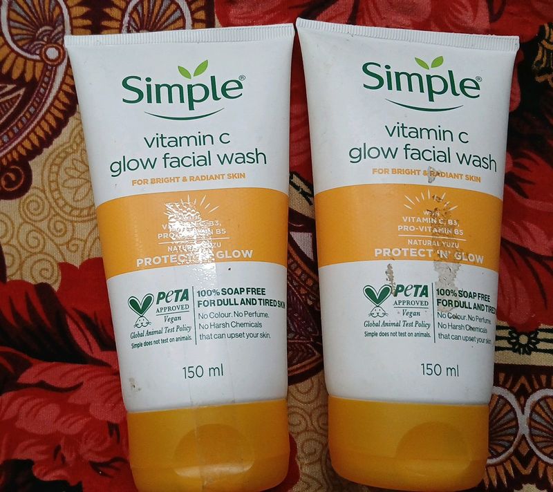 Simple Vit C Face Wash