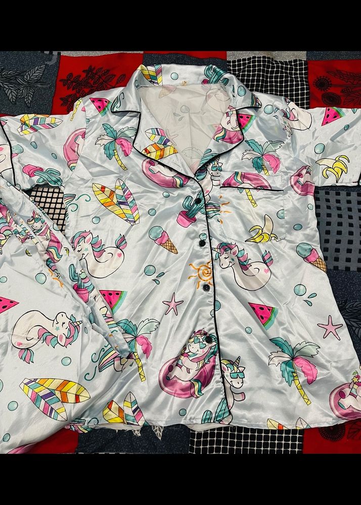 Cute Unicorn Night Suit