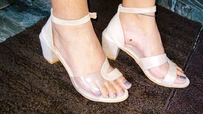 (New) Transparent Nude Heels