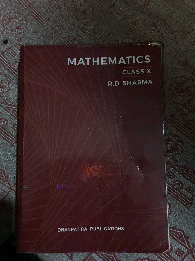 Rd Sharma Class 10 Mathematics Book