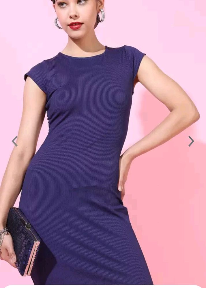 Purple Sheet Dress