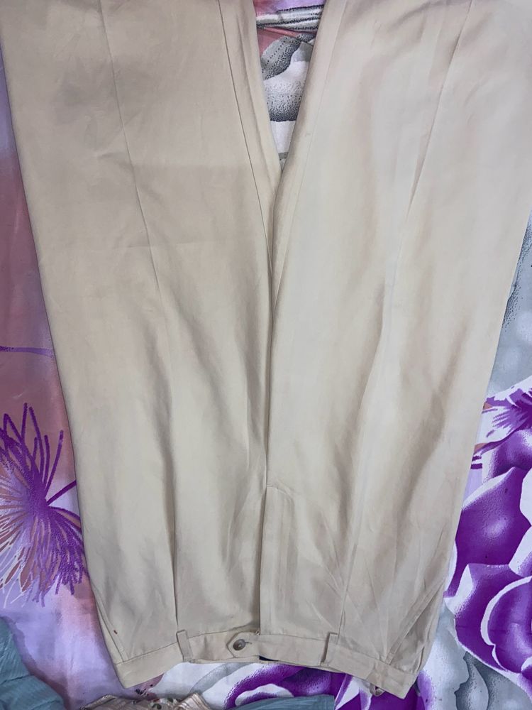 High waist trouser