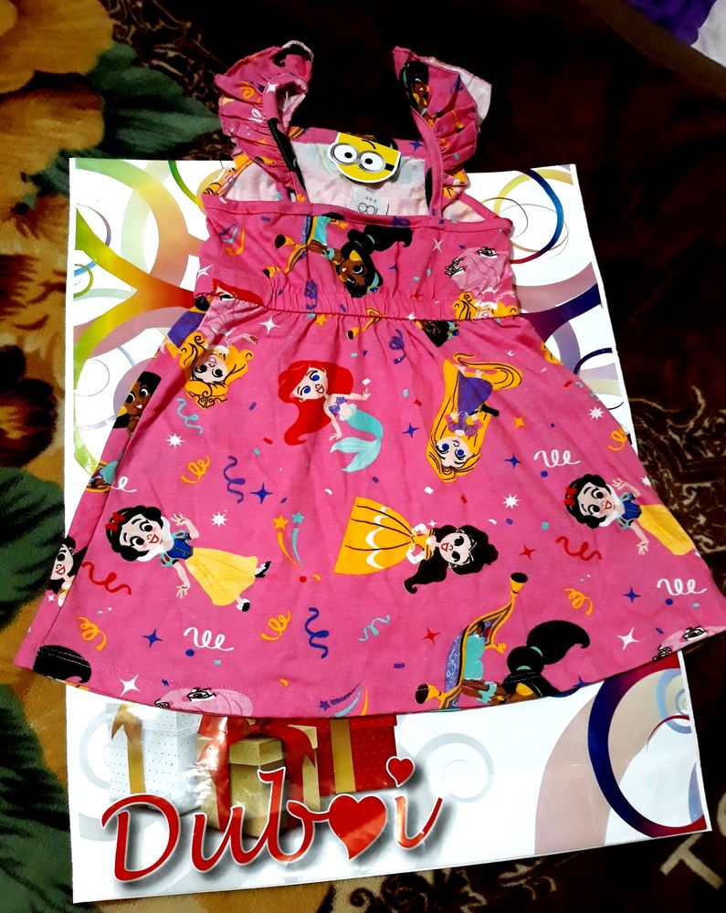 Disney Branded Cute Dress New With Tag