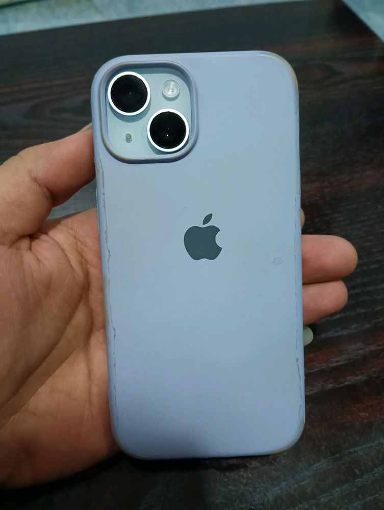 Iphone 15 Silicon Violet Cover