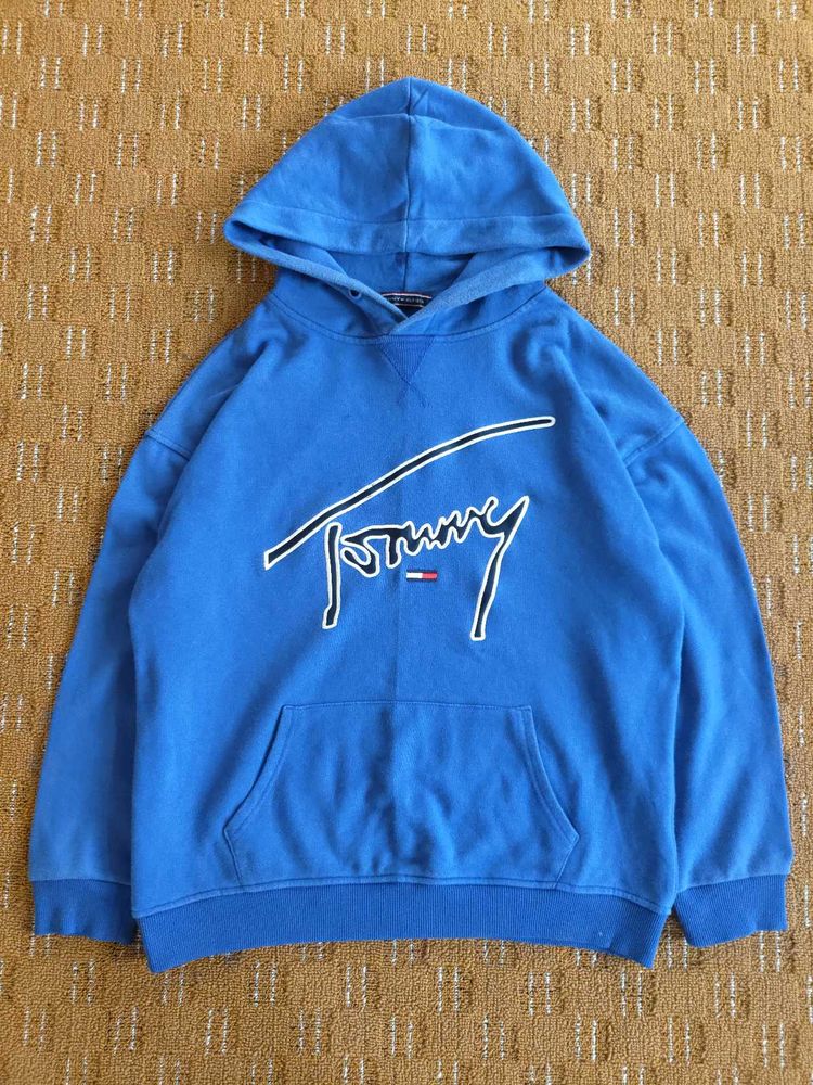 TOMMY HILFIGER BLUE HOODIE