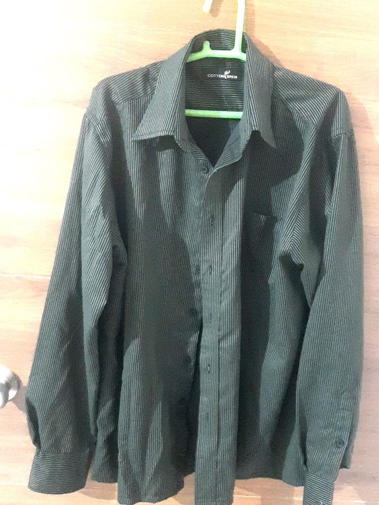 Formal Green Shirt For Men XL.