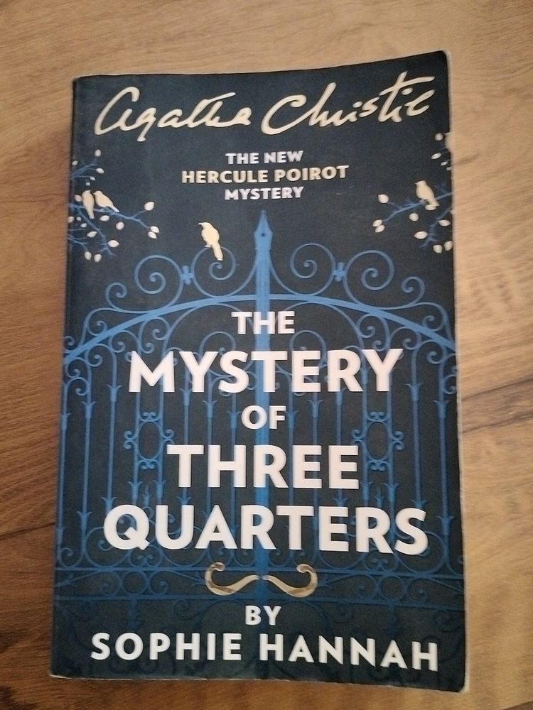 the mystery of three quarters by sophie hannah