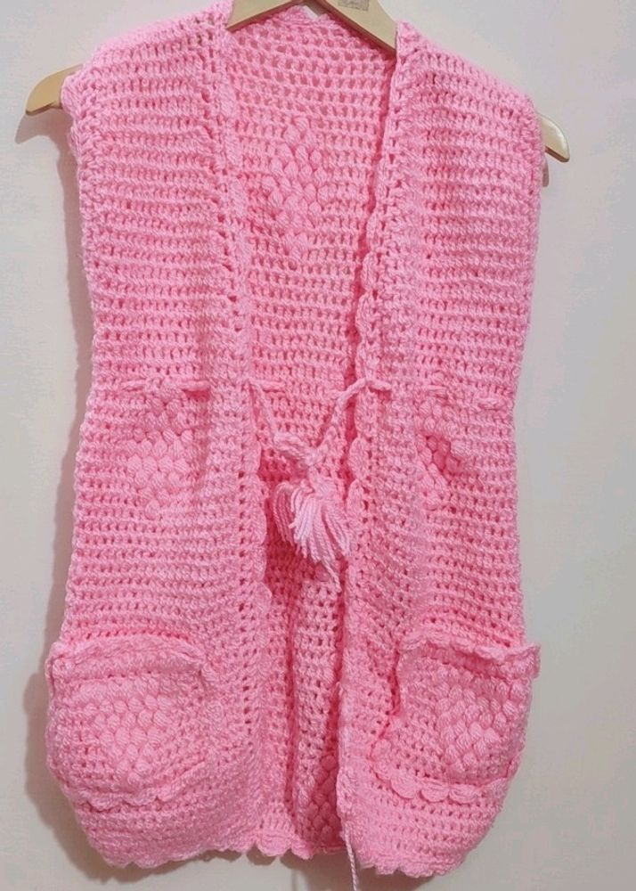 Pink💕 Winter Shrug For Girl Or Women