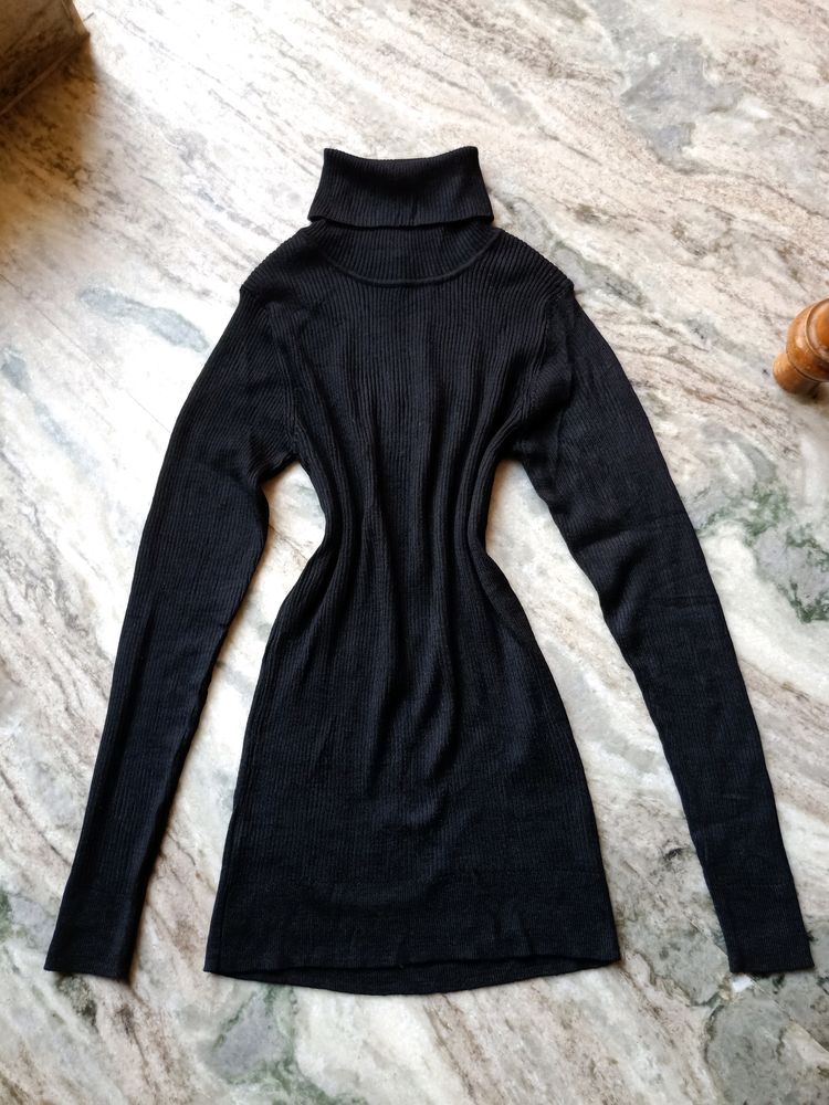 Turtleneck Bodycon Dress