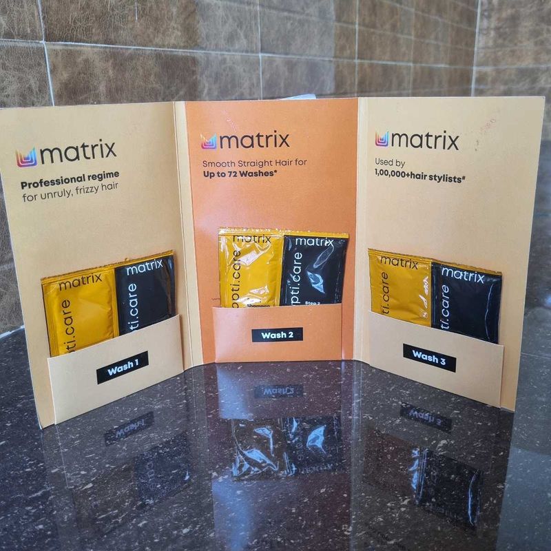 Matrix Shampoo And Conditioner Sachets