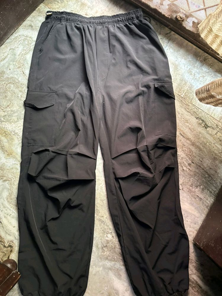 Black Parachute Pants