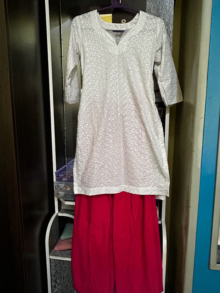 HERE&NOW Kurta Palazzo Set Size S