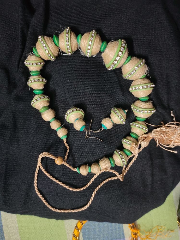 Handcrafted Jute Necklace