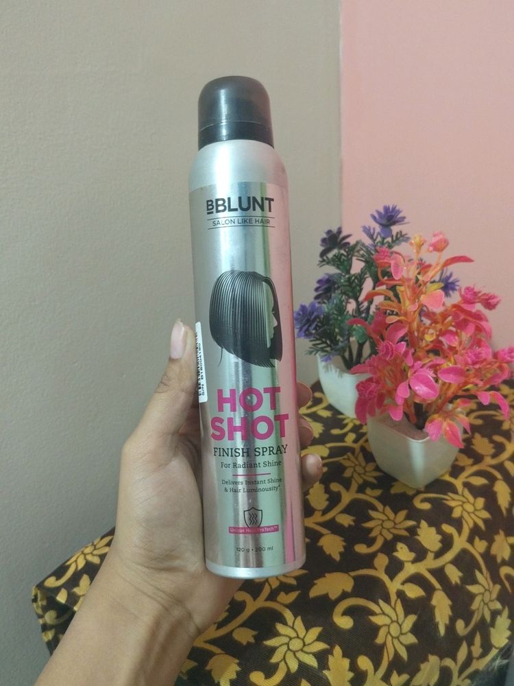 Bblunt Hot Shot Finish Spray