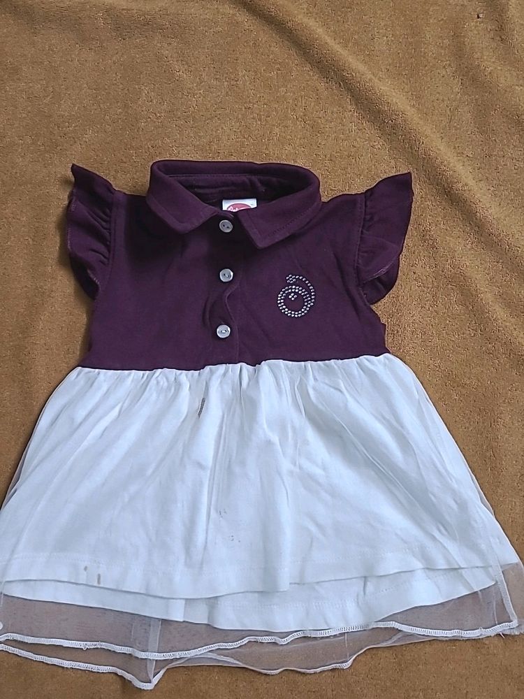 Girl Baby Dress/ Frock Knee Length