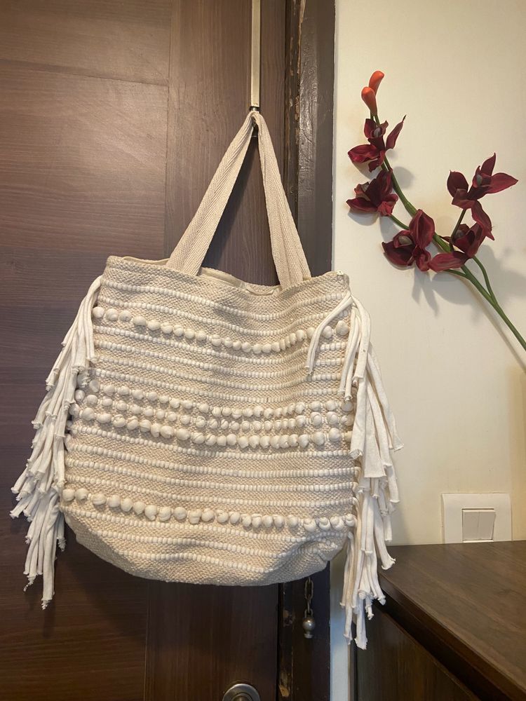 Fringe Tote Bag