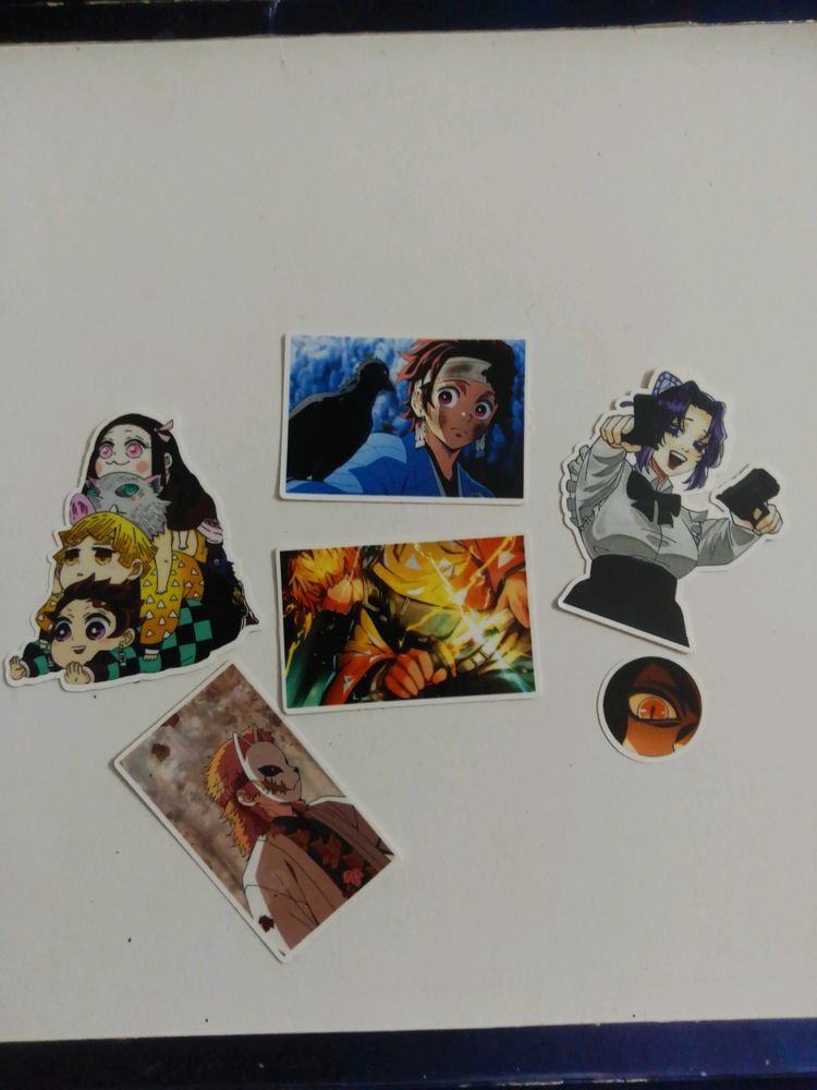 Demon Slayer Stickers 5 + 1