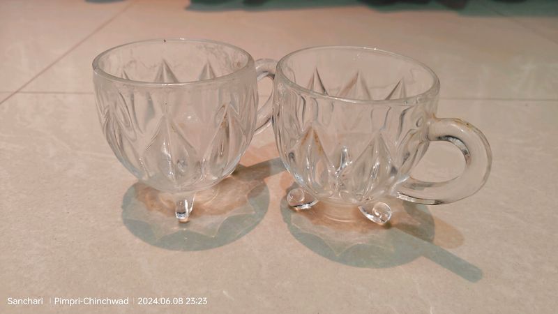 Glass Tea Cups 2