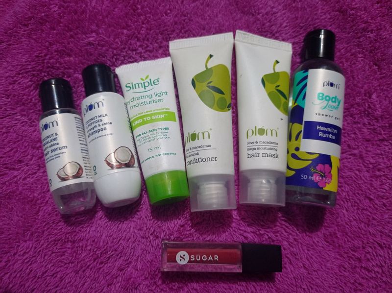 Mini Plum Body N Hair Care Combo