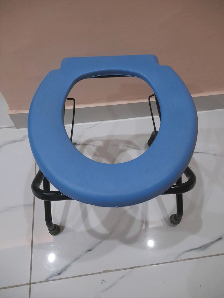 Folding Commode Chair, Portable Toilet Seat