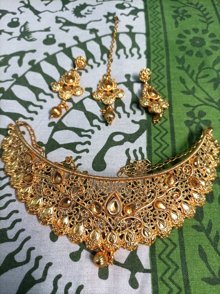 Gold Plated Jewellery Set