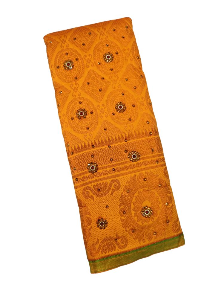 Saree For Women With Stone Work