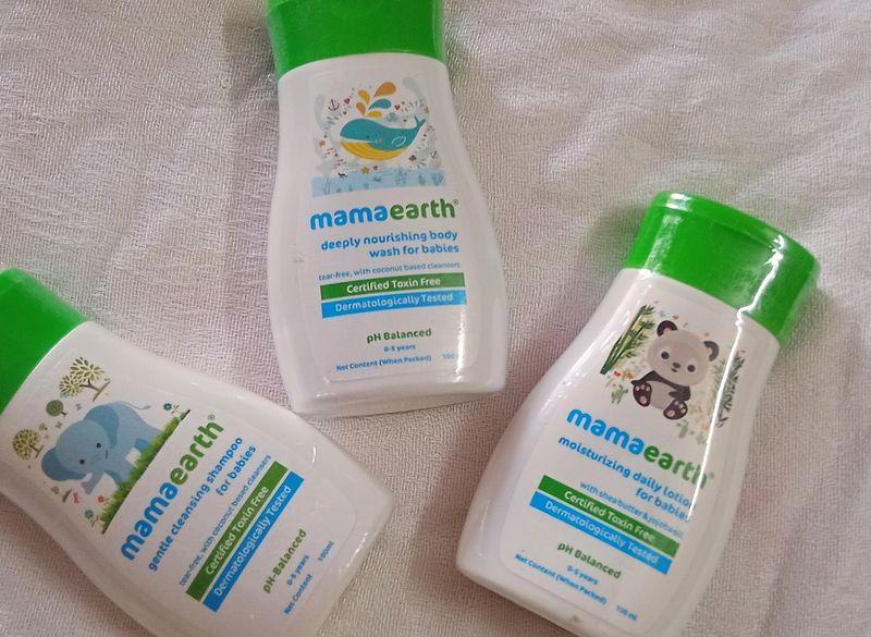 Mamaearth Baby 👶combo Of 3️⃣products