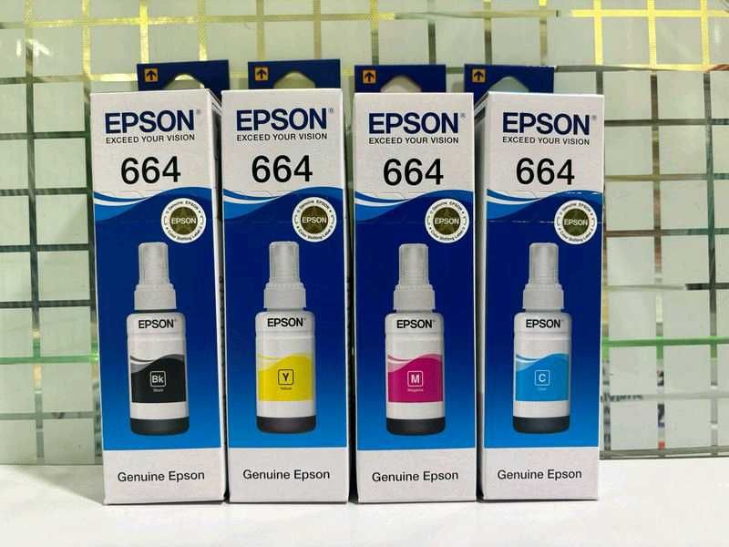 EPSON 664 GENIUNE INK BOTTLES (4-in-1)