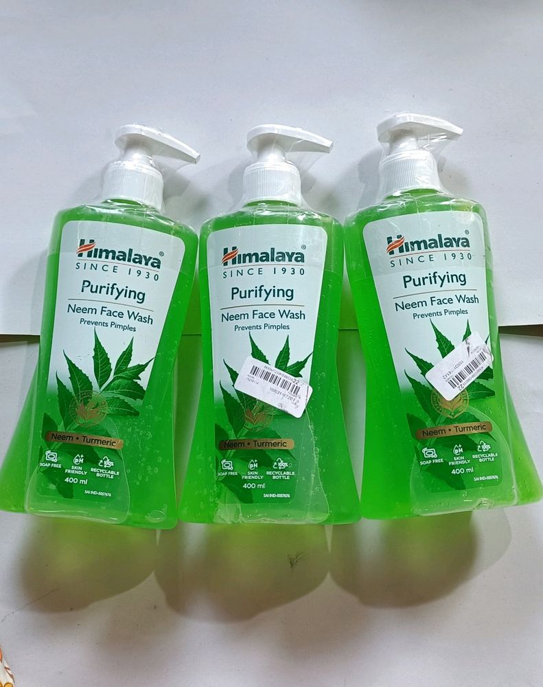 Himalaya Purifying Neem Face Wash Combo