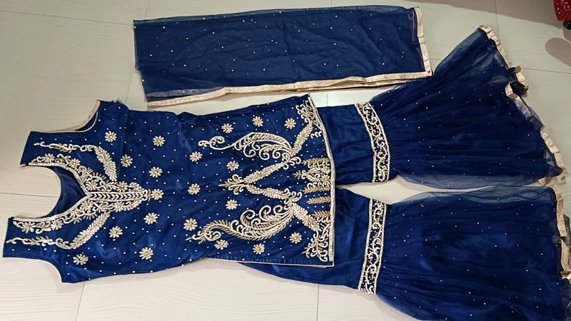 Kurti Set Sharara