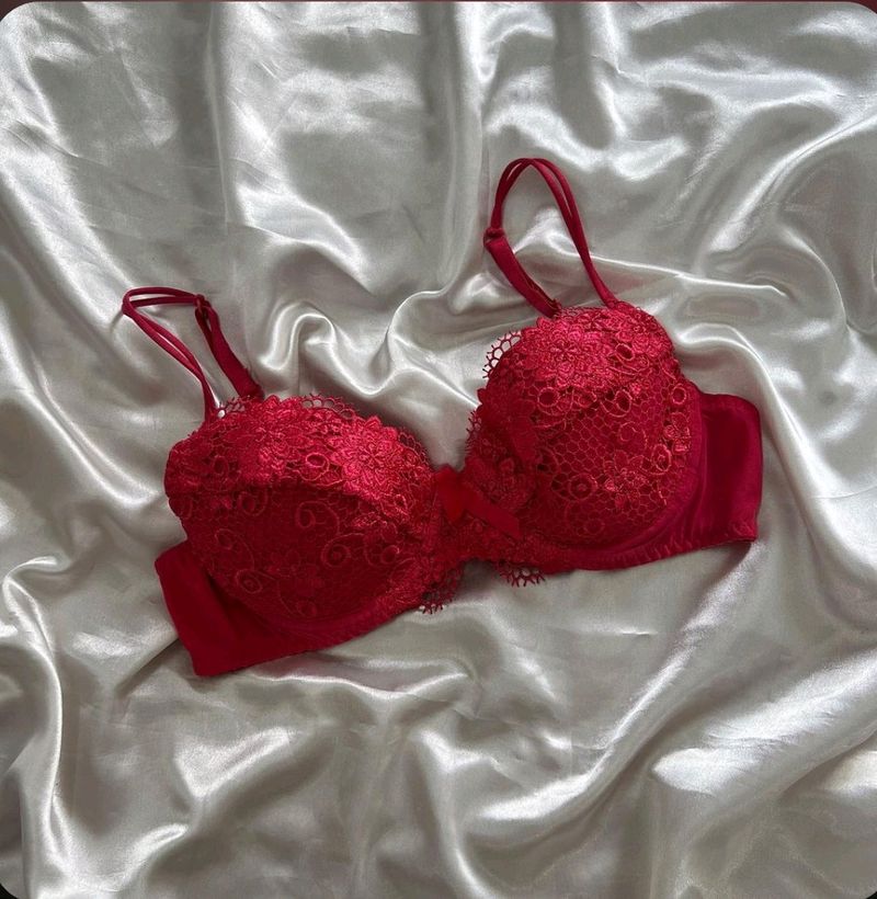 Lightly Padded Korean Bra, 34B