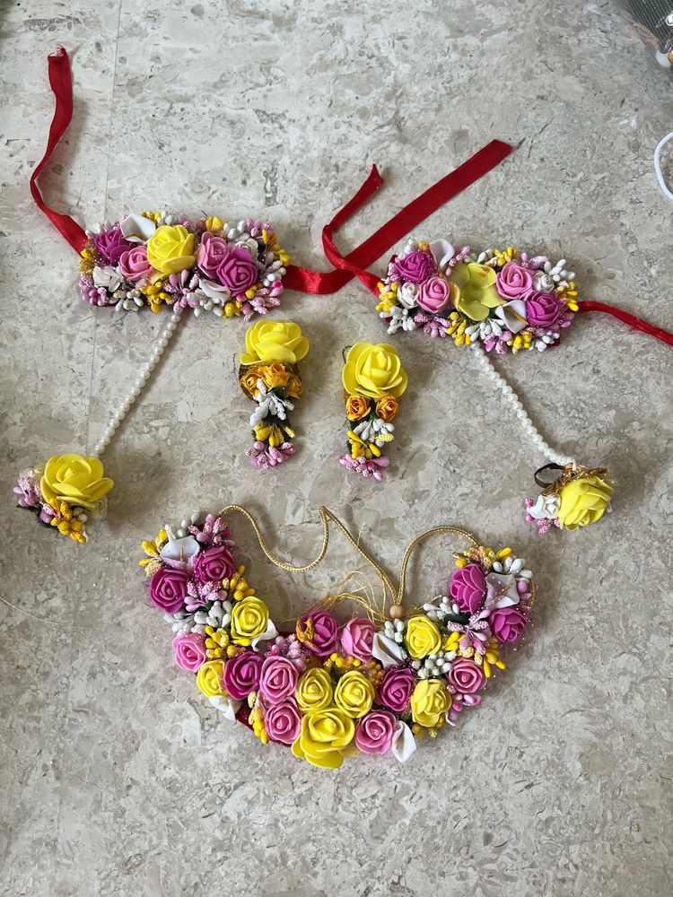 Multi Colour Floral Jewellery