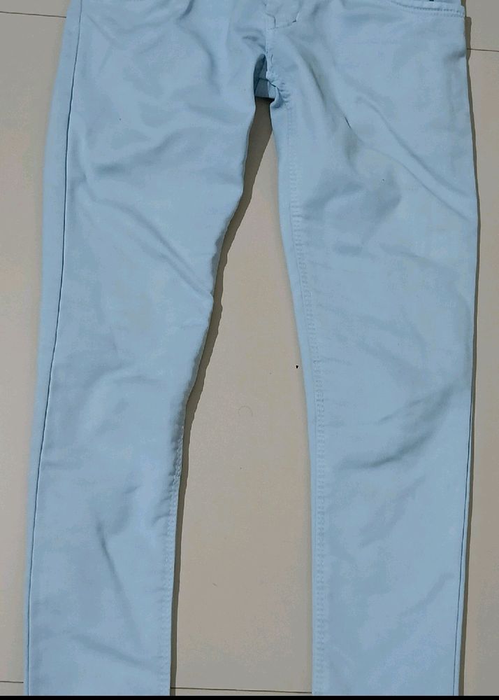 Blue High Waist Jeans