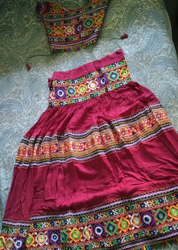 Red Chaniya Choli