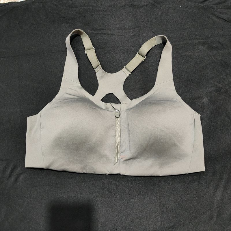 Lululemon Energy Bra Zip Front Size 34c