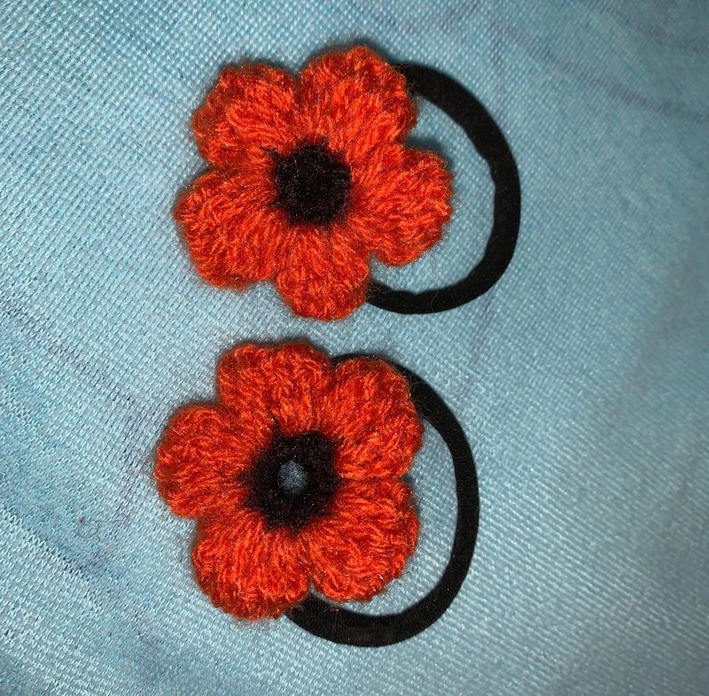 Cute Crochet Hair Tie