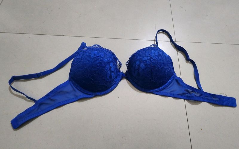 Royal Blue Sensual Pushup Bra