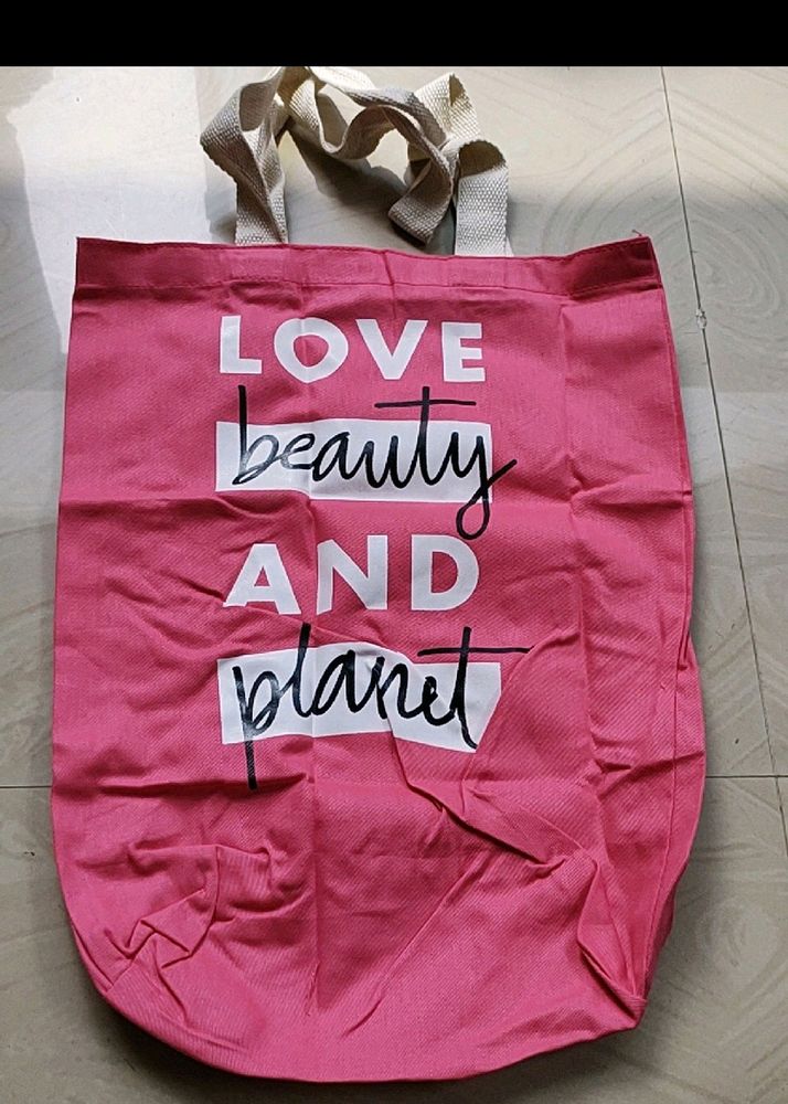 Love Beauty And Planet Tote Bag