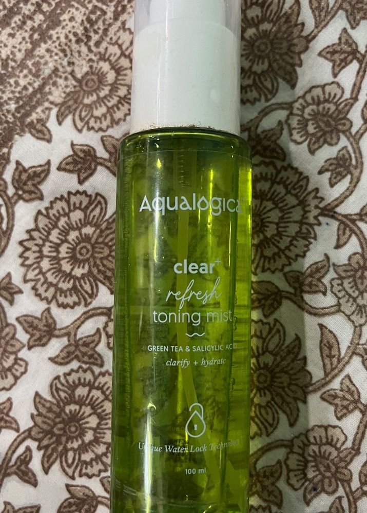 Aqualogica Clear+Refresh Toning Mist 💚