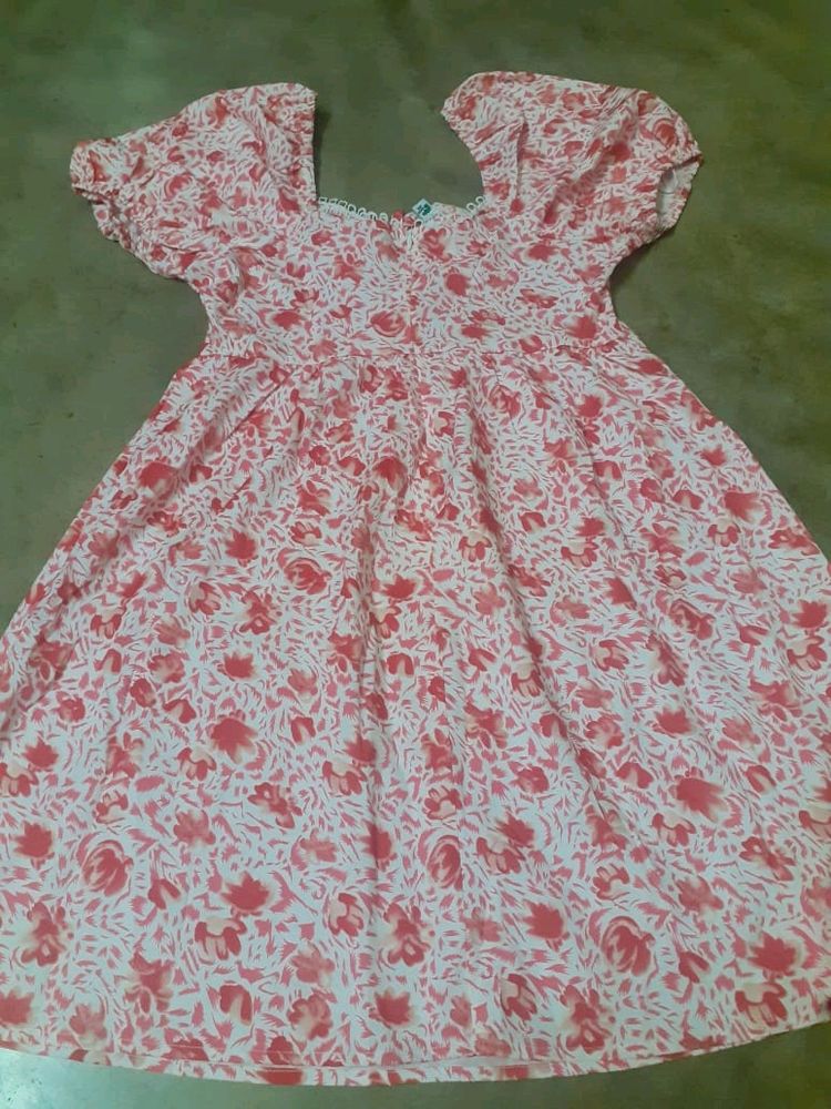 Froral Print Mini Dress