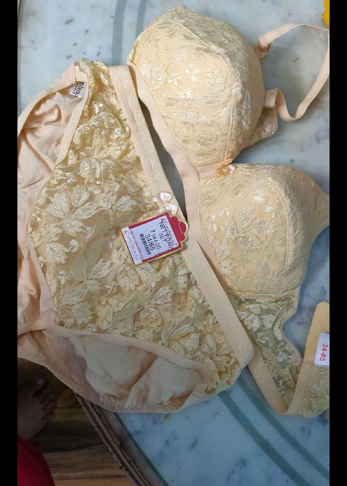 Brand New Padded Bra And Penty Set