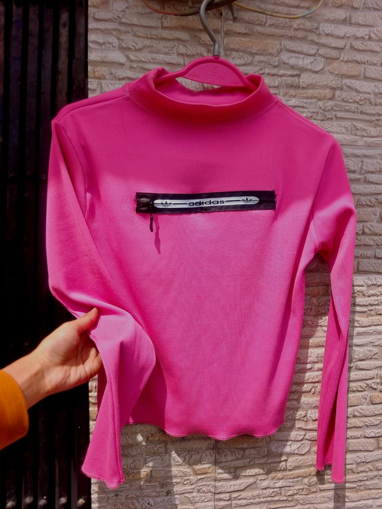 Pink Barbie Turtle Neck Top