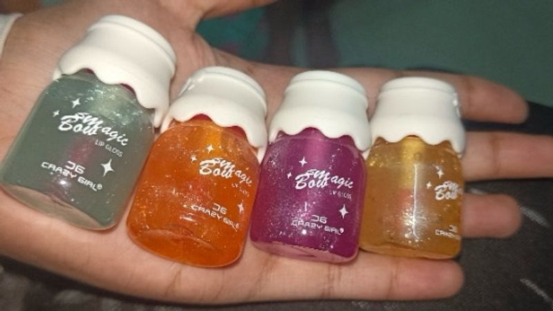 4 Gege Bear Milk Jar Lip Oil