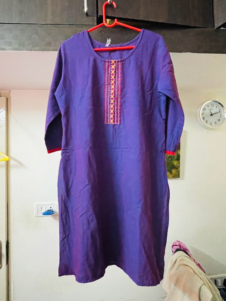 Limited Offer🎉 Purple Kurta