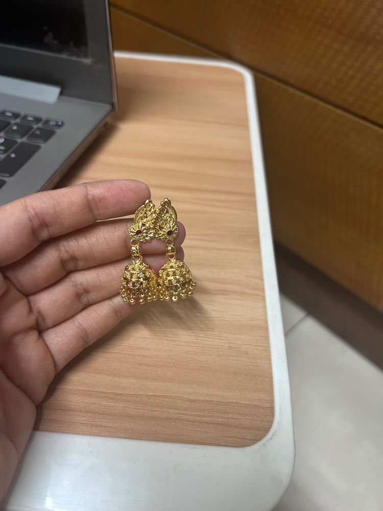 Small Traditional Wear Earrings