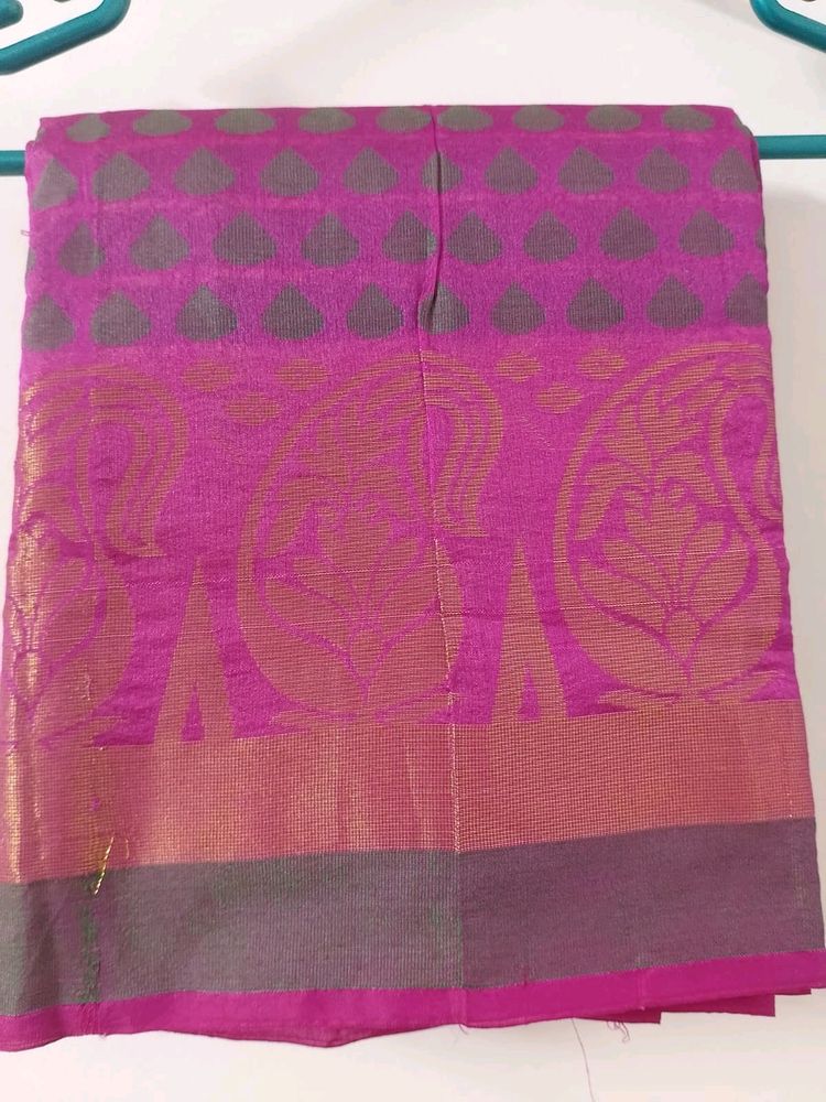 Magenta Saree