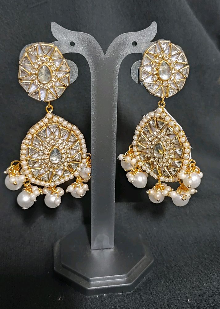 Handmade Kundan Earrings