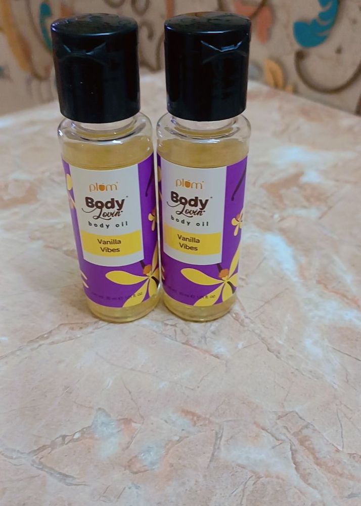 Plum Body Oil Vanilla Vibes Combo